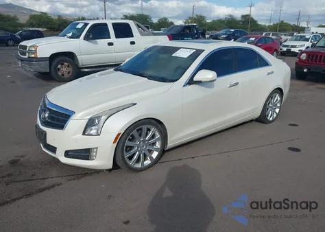 2013 Cadillac Ats Premium из США, поврежденный, VIN 1G6AE5SX7D0137944